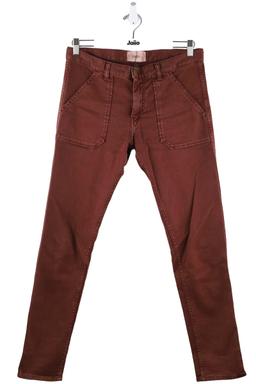 Jean slim Bash marron