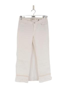 Jean court Max Mara blanc