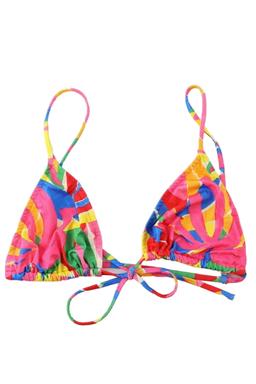 Haut de maillot de bain Anja multicolore