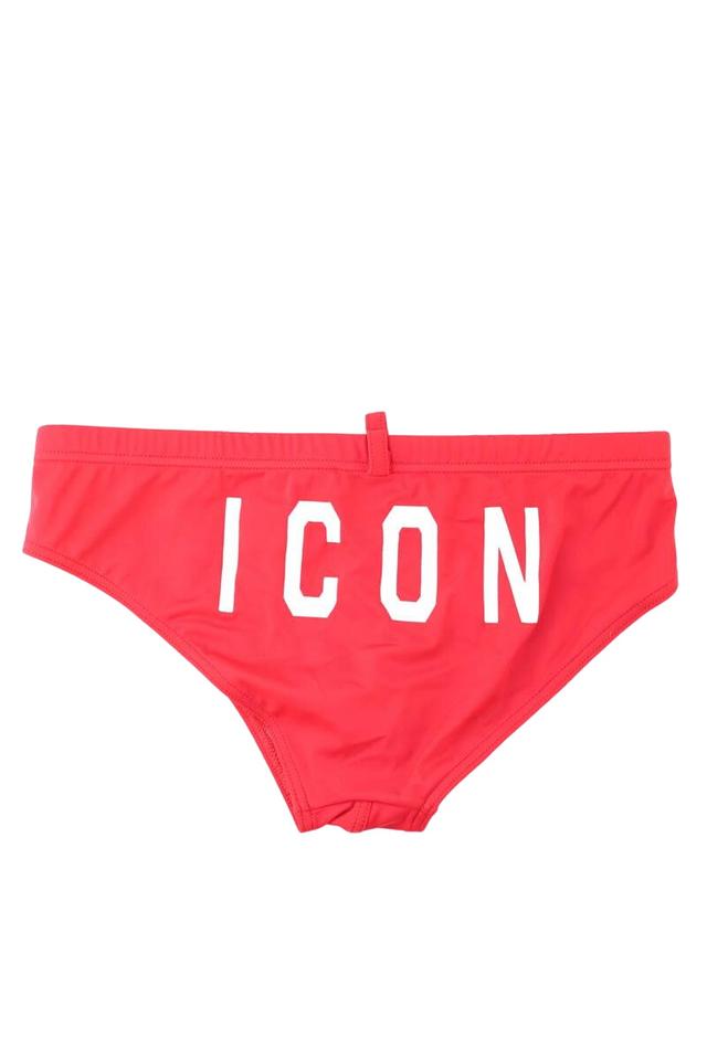 Maillot de bain Dsquared2 rouge