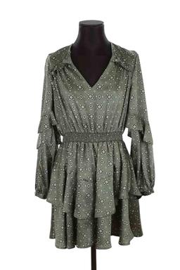 Robe Claudie Pierlot vert