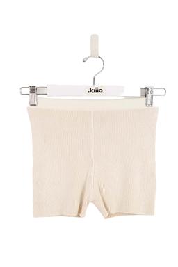 Mini short Jacquemus beige