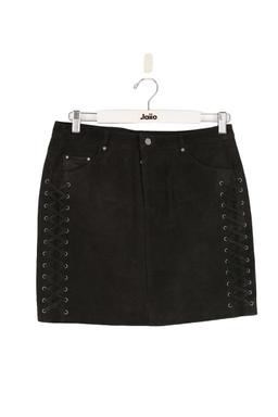 Mini jupe The Kooples en cuir