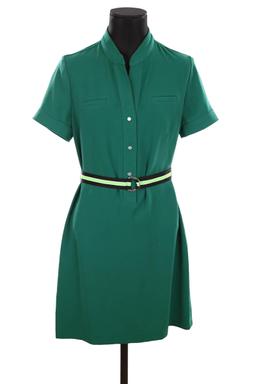 Robe Claudie Pierlot vert