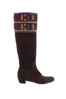 Bottes Miu Miu en cuir