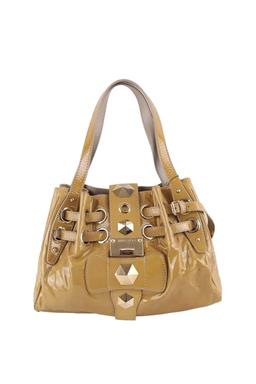 Sac porté épaule Jimmy Choo en cuir verni