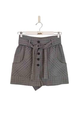 Short Maje gris