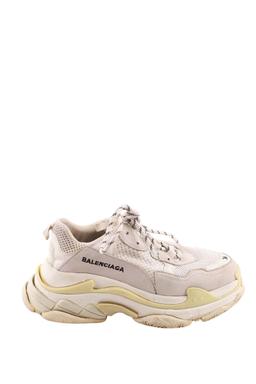 Baskets Triple S Balenciaga en cuir