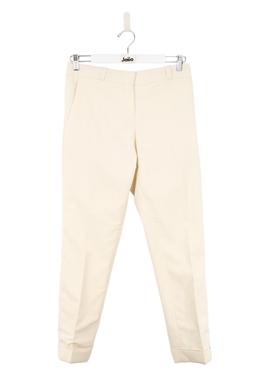 Pantalon droit Maje blanc