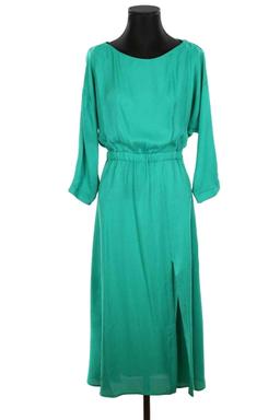 Robe Claudie Pierlot vert