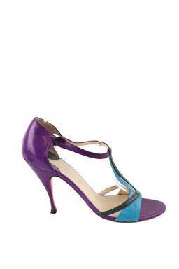 Talons Emanuel Ungaro en cuir