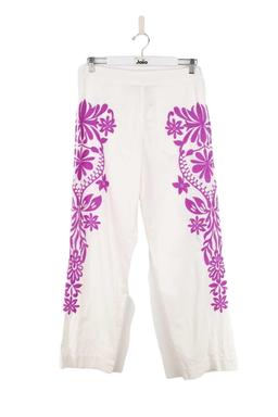 Pantalon droit Maje en coton