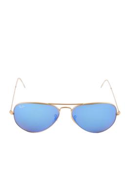 Lunettes d'aviateur Ray-Ban bleu