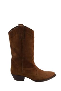 Boots Saint Laurent en daim