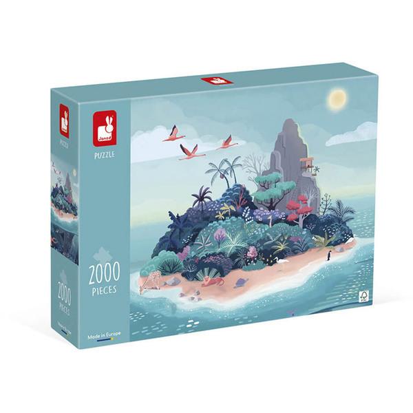 Puzzle l'île mystérieuse - 2000 pièces - JANOD