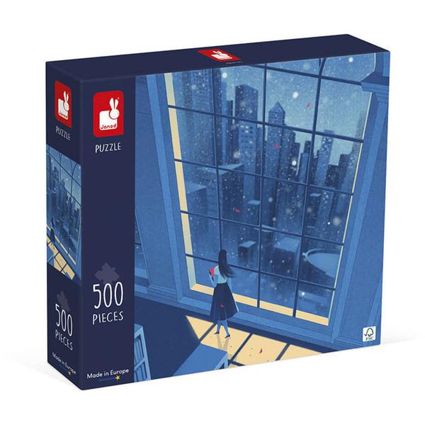 Puzzle La Nuit Bleue - 500 pièces - JANOD