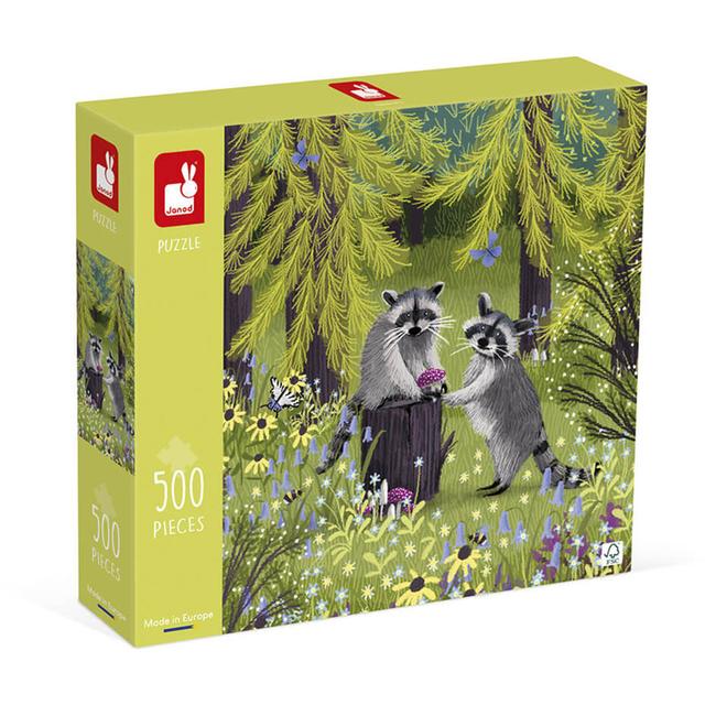 Puzzle Les Ratons Laveurs - 500 pièces - JANOD