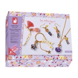 Kit Créatif - Coffret 4 Bijoux Fioles De Fées À Créer