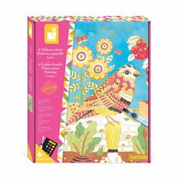 Coffret Tableaux dorés - Peinture Aquarelle Jardin