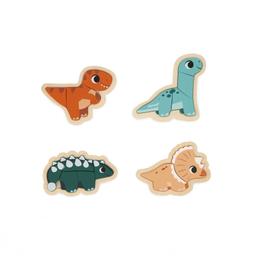 DINO- 4 PUZZLES EVOLUTIFS DINO