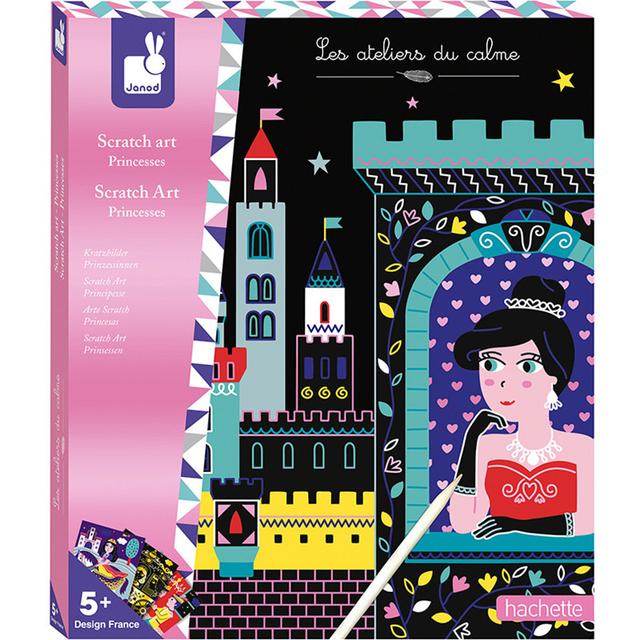 Jolies Princesses - Scratch Art - Jeu Créatif Janod - JANOD