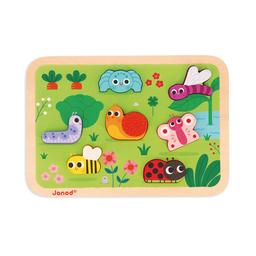 Puzzle en bois Le jardin