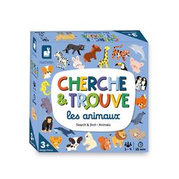 Cherche et trouve Les animaux jeu d'observation