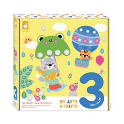 My Arts & Crafts Gros Strass, Kit Loisir Créatif Enfant dès 4 an