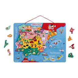 Carte d'Espagne magnétique 50 pcs - Janod