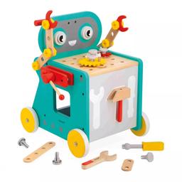 Chariot en bois Robot