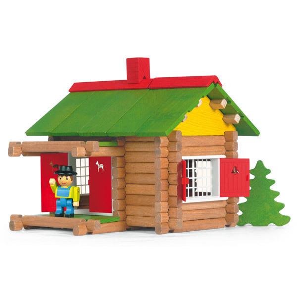 Mon chalet en bois 100 pieces - Des 5 ans