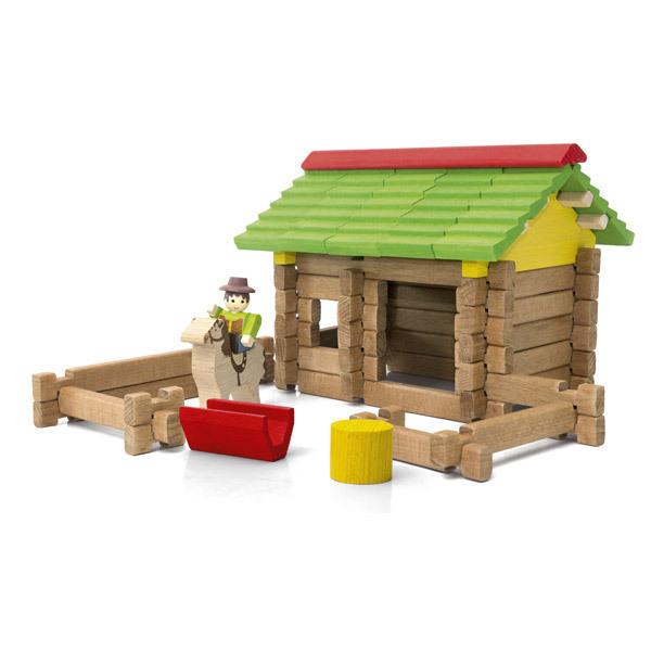 Mon premier chalet en bois 64 pieces - des 3 ans