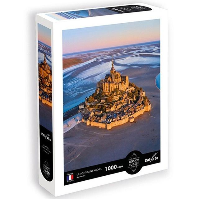 Puzzle 1000 pcs Le Mont-Saint-Michel : Normandie - Calypto