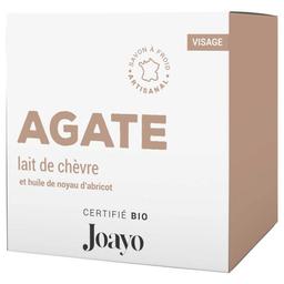 Savon lait de chèvre Agate huile de noyau d'abricot 100g