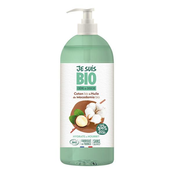 Crème douche coton et macadamia 1L