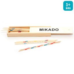 Mikados en bois 25cm - Plumier en bois