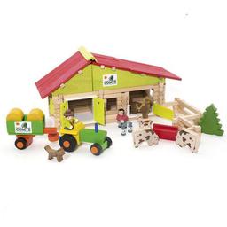 Ferme Avec Tracteur Et Animaux - 140 Pieces