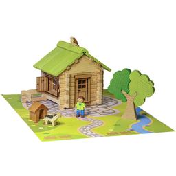 Maisonnette en bois 85 pcs - Jeujura