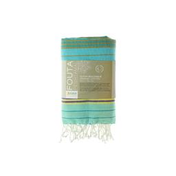 Fouta en coton biologique Aqua 100 x 200cm