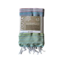 Fouta en coton biologique Adriatic 100 x 200cm