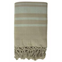 Fouta en coton biologique Earth - 90 x 160 cm