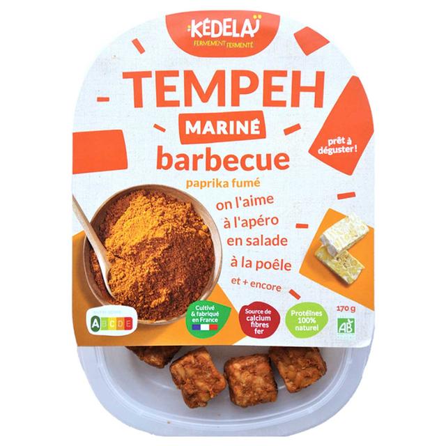 Tempeh mariné barbecue 170g