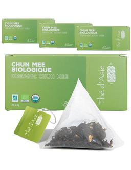 Thé vert - Chun Mee - Biologique - Pack infusettes x80