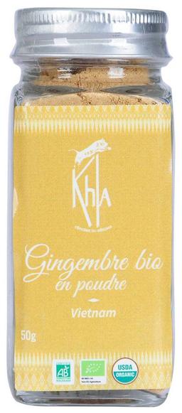 Gingembre - Biologique - en poudre - 50g - Pot