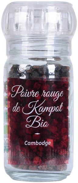 Poivre rouge de Kampot 45g - IGP - Biologique - en grains-Moulin