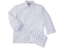 Veste et toque de chef - 6 à 8 ans