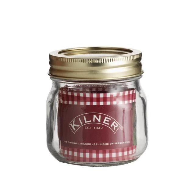 Bocal en verre pour conserves couvercle à vis - Kilner 250 ml