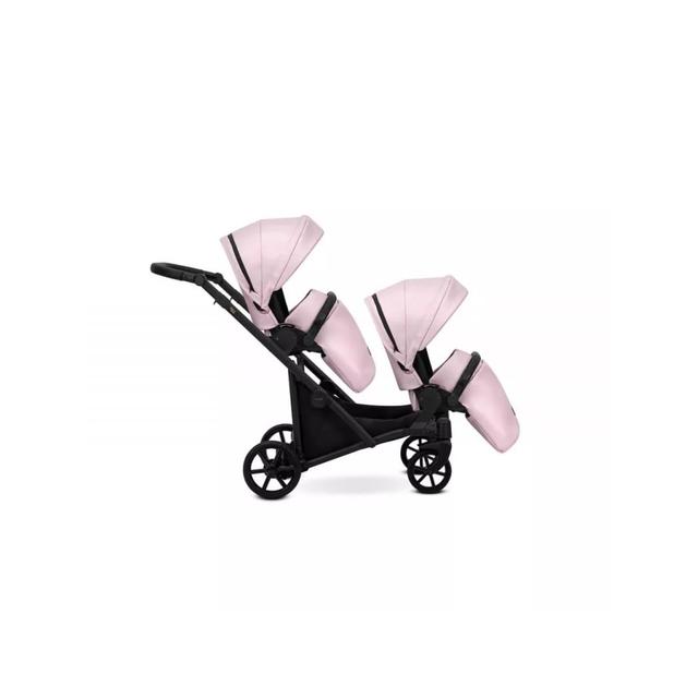 Poussette Brav DUO 3 in1 sièges auto Baby Pink Eco