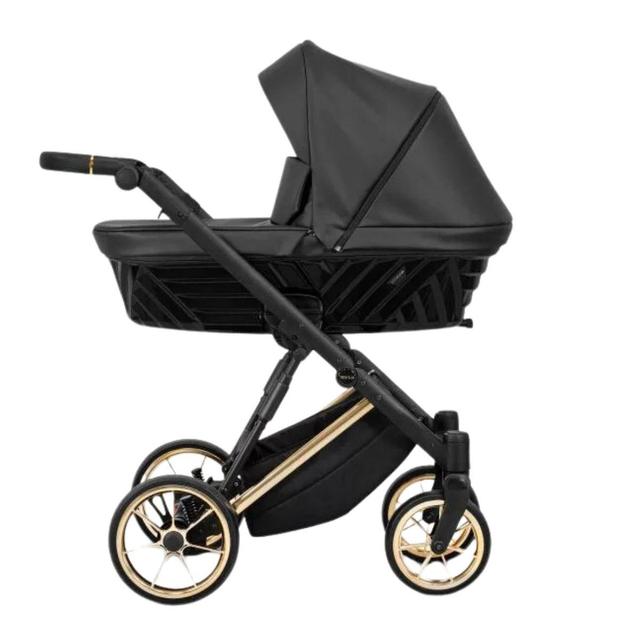 Poussette Ivento Premium Ive 07 noir Pearl Gold