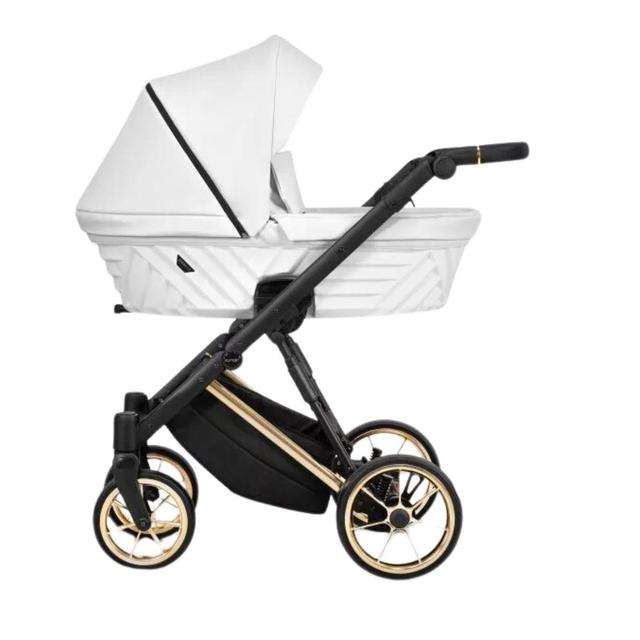 Poussette Ivento Premium Ive 08 blanc Pearl Gold